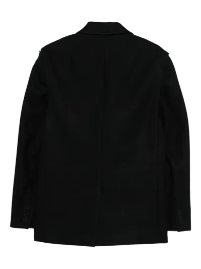 Tibi Wool-blend Blazer In Black