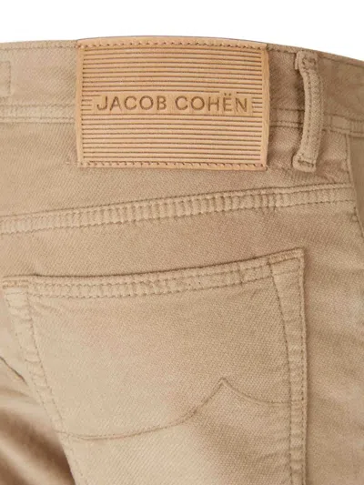 Jacob Cohen Belt Loop Casual Pants In Neutral