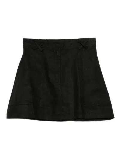 Reformation Etta Skirt In Black