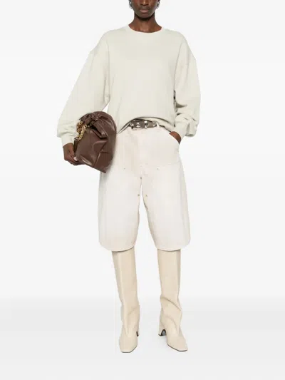 6397 Deb Crew-neck Sweatshirt In Neutral