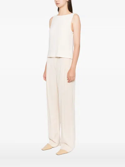 Reformation Pears Knit Top In Neutral