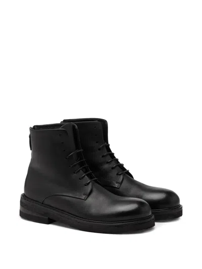 Marsèll Parrucca Combat Boots In Black
