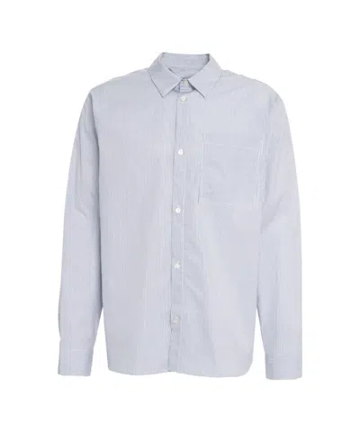 Rue De Tokyo Satoshi' Striped Shirt In White