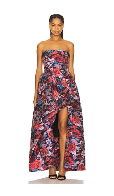 Elliatt Delphine Gown In Multi