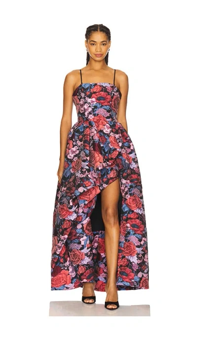 Elliatt Delphine Gown In Multi