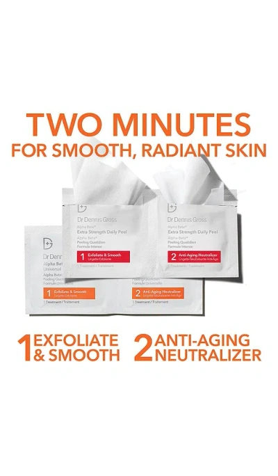 Dr Dennis Gross Skincare Bring The Clinic Home Alpha Beta Extra Strength Daily Peel Kit In Multi
