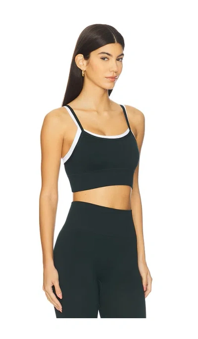 The Upside Form Seamless Maddie Bra In Racing Green In Green