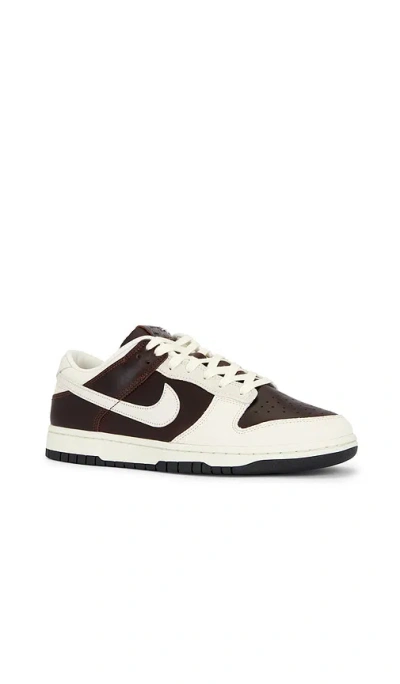 Nike Dunk Low Retro Basketball Sneaker In Black