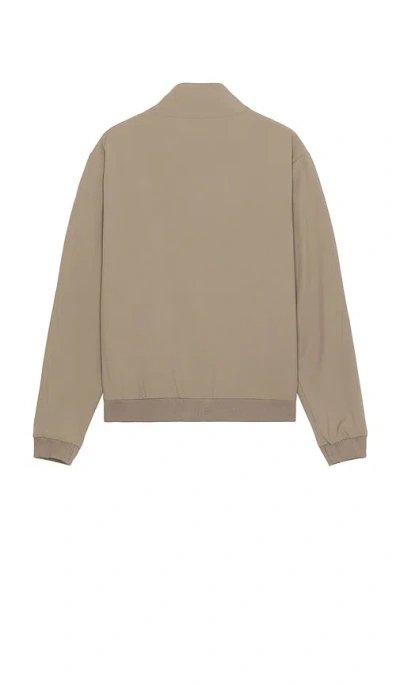 Stampd Nylon Track Jacket In Brown