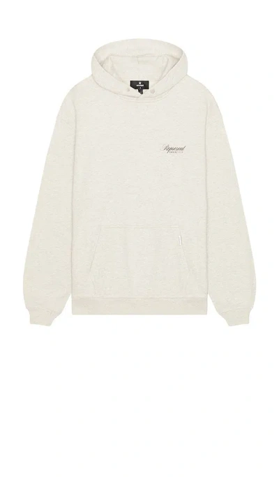 Represent Owners Club Script Hoodie In Neutral