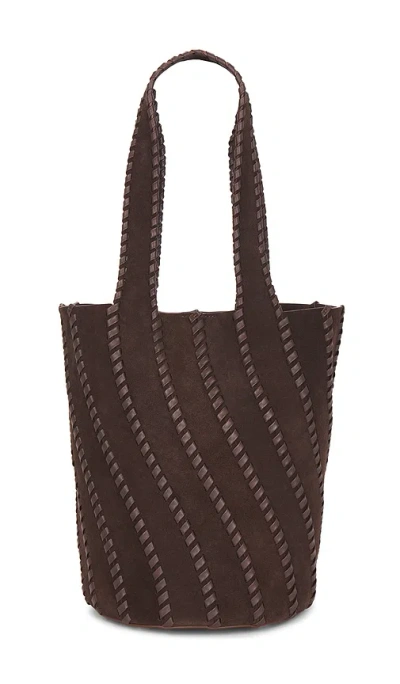 Simkhai Tallia Bucket Bag In Brown