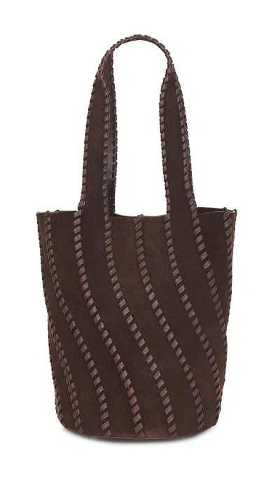 Simkhai Tallia Bucket Bag In Brown
