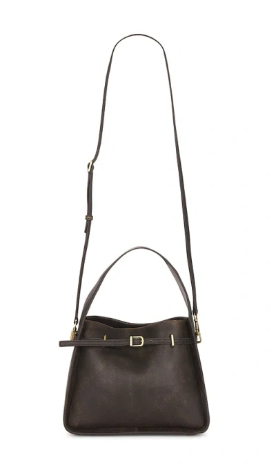 Simkhai Small Cleo Bucket Bag In Brown