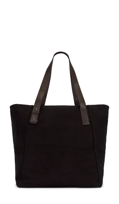 Vince Extra Large Canvas Tote In Black