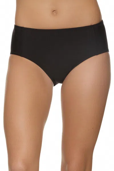 Helen Jon Slimmer Hipster Bikini Bottom In Black In Black
