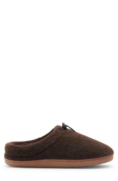 Abound Casey Faux Fur Lined Clog Slipper In Brown