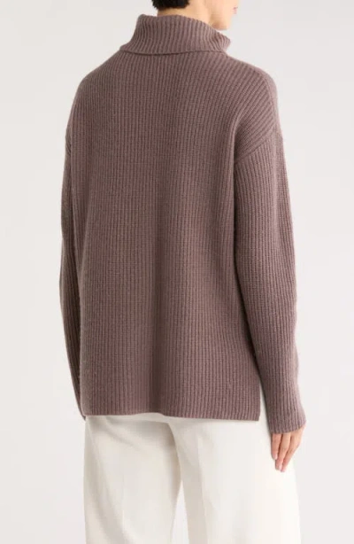 Nordstrom Wool & Cashmere Turtleneck Sweater In Pink