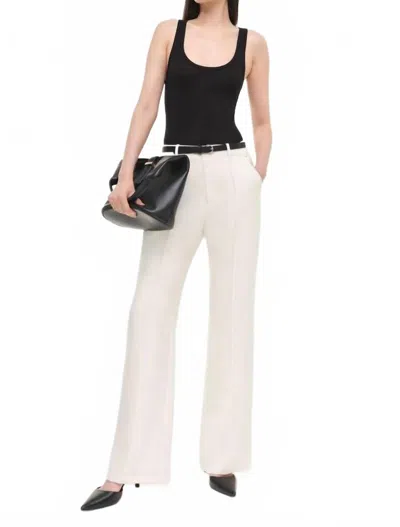 Simkhai Ansel Trouser Pants In Ivory In White