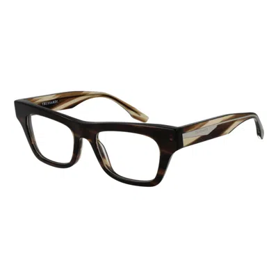 Trussardi Brown Women Glasses Frame In Black