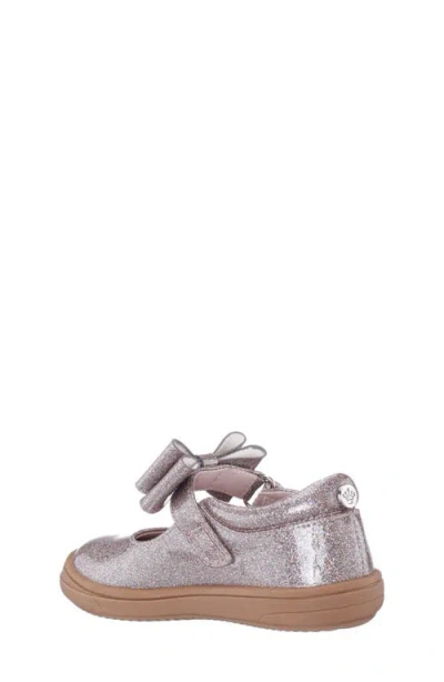 Nina Kids' Varga Glitter Mary Jane Flat In Pink