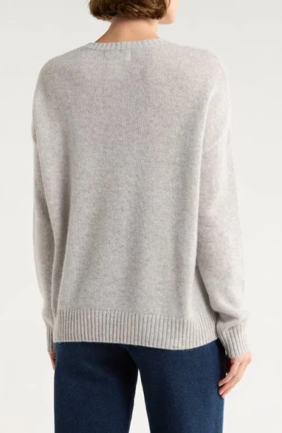 Magaschoni Paris Cashmere Sweater In Gray