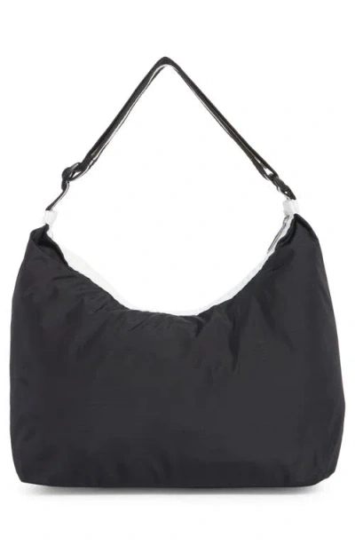 Lesportsac Crescent Nylon Shoulder Bag In Black