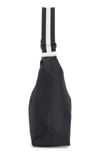 Lesportsac Crescent Nylon Shoulder Bag In Black