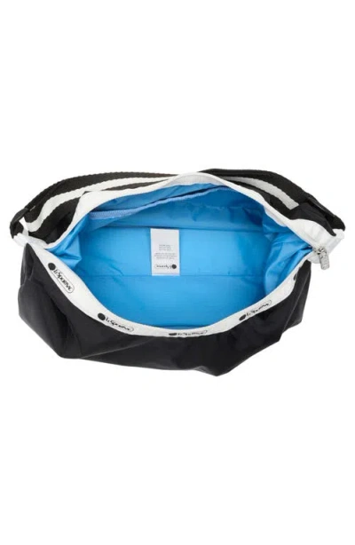 Lesportsac Crescent Nylon Shoulder Bag In Black