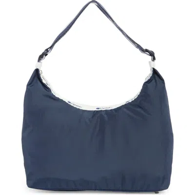 Lesportsac Crescent Nylon Shoulder Bag In Blue