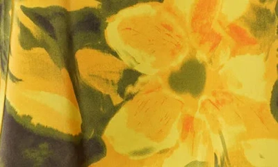 Cyrus Tie Front Top In Yellow