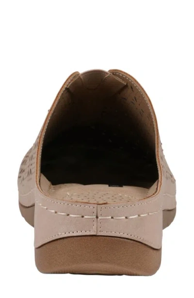 Gc Shoes Vale Laser Cut Wedge Mule In Multi