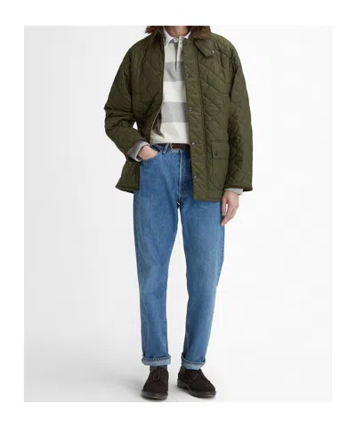 Barbour Bedale Quilted Jacket In Green