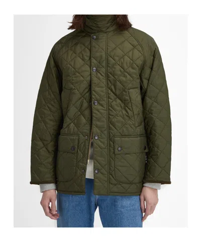Barbour Bedale Quilted Jacket In Green
