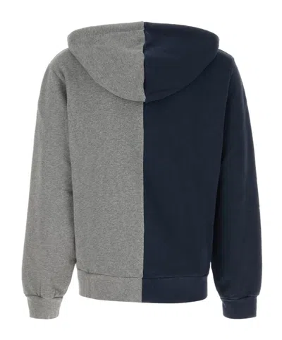 Apc A.p.c. Two-tone Cotton A.p.c. X Marc Jacobs Sweatshirt In Black