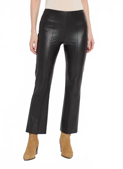 Lyssé Ankle Elysse Vegan Leather Pants In Black