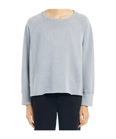 Dondup Classic Grey Cotton Sweater In Gray