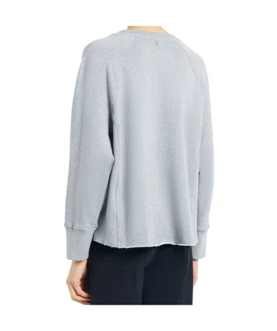 Dondup Classic Grey Cotton Sweater In Gray