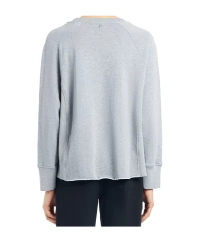 Dondup Classic Grey Cotton Sweater In Gray