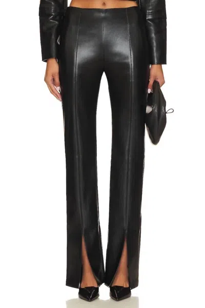 Amanda Uprichard Tavira Pants In Black In Black