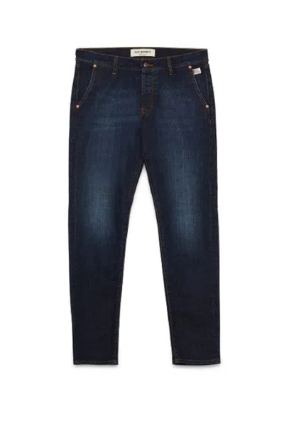 Roy Rogers Dark Wash Denim With American Pocket In Blue