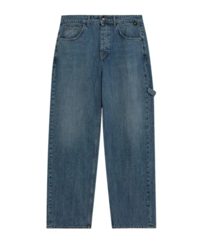 Barrow Cotton Jeans In Blue