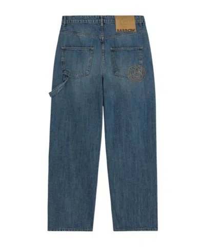 Barrow Cotton Jeans In Blue
