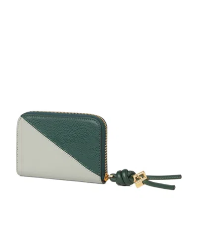 Fendi Ff Diamonds Zip Around Mini In Multi
