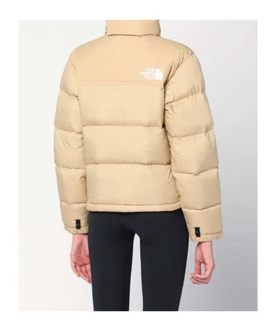 The North Face 1996 Retro Nuptse Khaki Stone Down Jacket In Brown