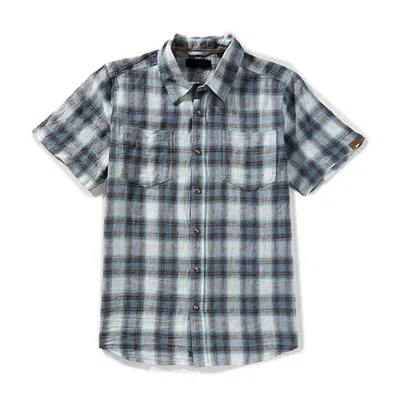 Dakota Grizzly Men's Tad Short Sleeve Shirt In Adirondack In Blue