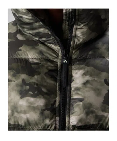 Peuterey Dark Green Puffer Jacket In Green