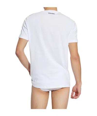 Dsquared2 Cotton T-shirt (pack Of Three) In White