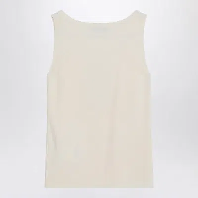 Max Mara Pentola Tank Top In White