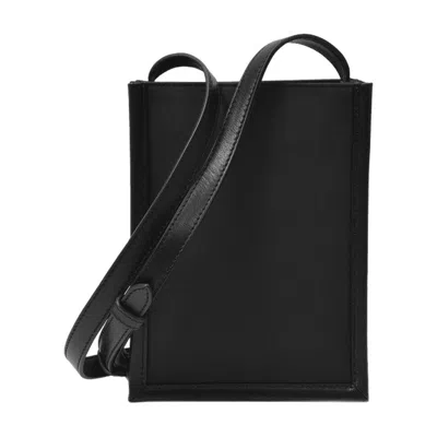 Alexander Mcqueen Mini Crossbody Bag In Black