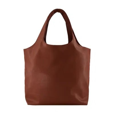 Apc Schultertasche A.p.c. Damen Farbe Beige In Brown